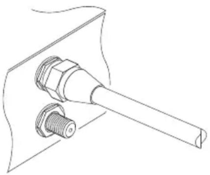 TOPFIELD TF 7720 HSCI - Anschluss der Antenne - 1