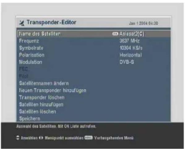 TOPFIELD TF 7700 HSCI - Bearbeitender Transponderliste - 1
