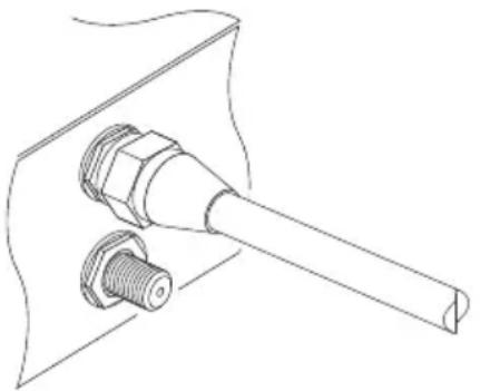 TOPFIELD TF 7700 HSCI - Anschluss der Antenne - 1