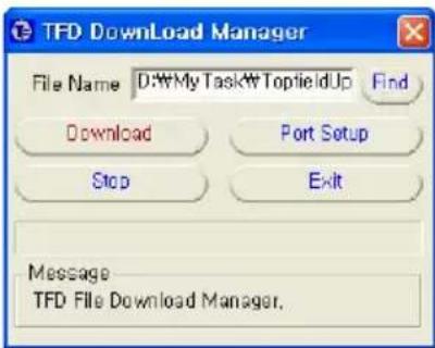 TOPFIELD TF 7700 HSCI - BedienenSieTFD-Downwiefolgt: - 1