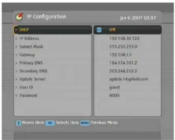 TOPFIELD TF 7700 HD PVR - Von einem Netzwerk über die LAN-Schnittstelle - 1