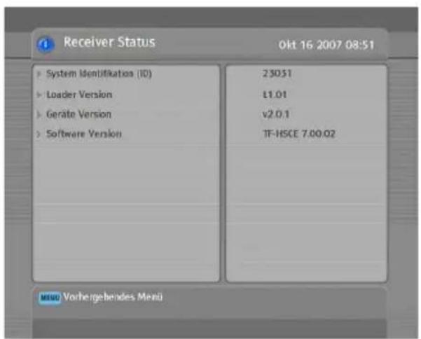 TOPFIELD TF 7700 HD PVR - Überprüfen der Firmware-Daten - 1