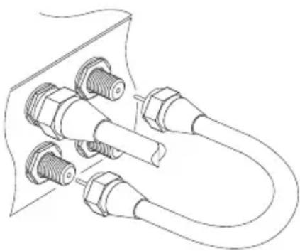 TOPFIELD TF 6000 PVRE - Anschluss der Antenne - 1