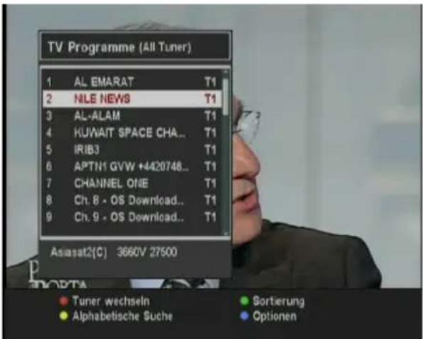 TOPFIELD TF 6000 PVRE - Fernsehen schauen - 1