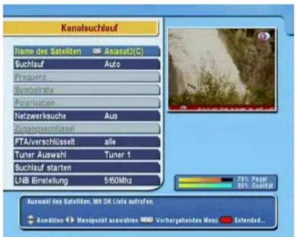TOPFIELD TF 5500 PVR - Suche von Sendern - 1