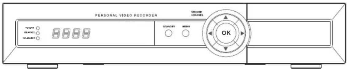 TOPFIELD TF 5200 PVRc - Die Vorderseite - 1