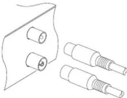 TOPFIELD TF 5200 PVRc - Verwendung des RF-Anschlusses - 1