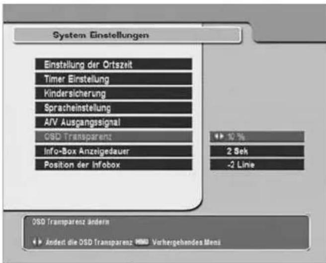 TOPFIELD TF 5000 CI Plus - 4.2.5Men"utransparenz - 1