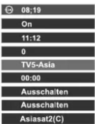 TOPFIELD TF 4000 PVR - I-1. Zeiteinstellung - 2