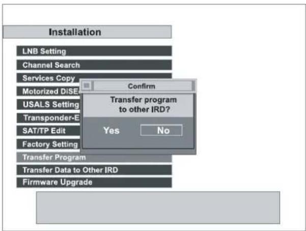 TOPFIELD TF 4000 PVR - VI- 8 Übertragung der Software auf einen anderen PVR - 1
