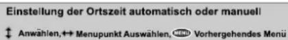 TOPFIELD TF 4000 PVR - I-1. Zeiteinstellung - 3
