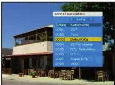 Telestar TSC 1+ - Zwischen TV- und Radiomodus umschalten - 1