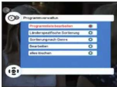 Telestar TSC 1+ - Programmverwaltung - 1