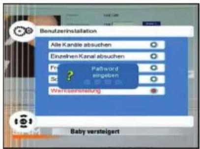 Telestar TSC 1+ - Werkseinstellungen - 1