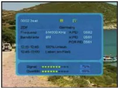 Telestar TSC 1+ - Programmliste - 1