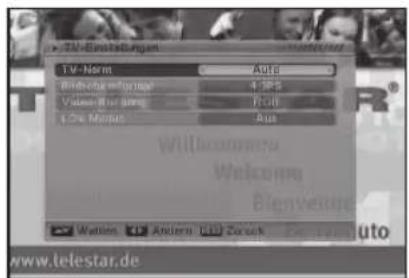 Telestar TR 10 - OSD-Sprache - 1