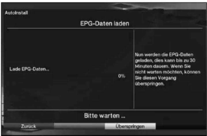 Telestar TELEDIGI 4 HD+ - EPG-Daten laden - 1