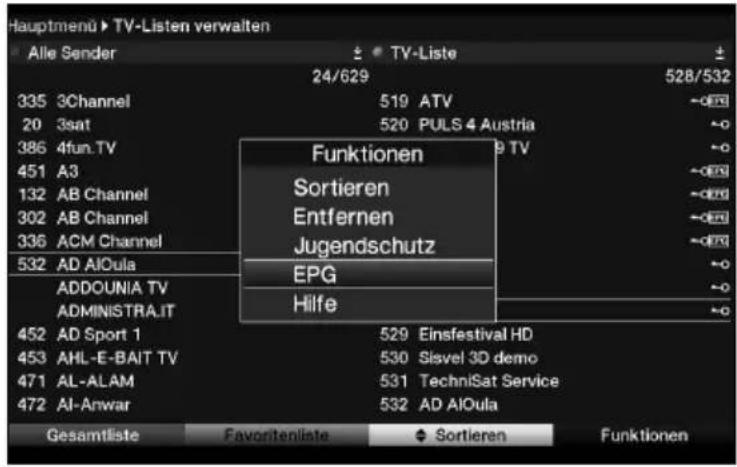 Telestar TELEDIGI 4 HD+ - EPG - 1