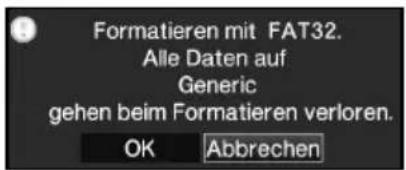 Telestar TELEDIGI 4 HD+ - Formatieren des Mediums - 1