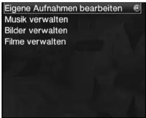 Telestar TELEDIGI 4 HD+ - Musik/Bilder/Filme verwalten - 1