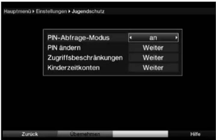 Telestar TELEDIGI 4 HD+ - Nutzerabhängige Kindersicherung (Kinderzeitkonto) - 1