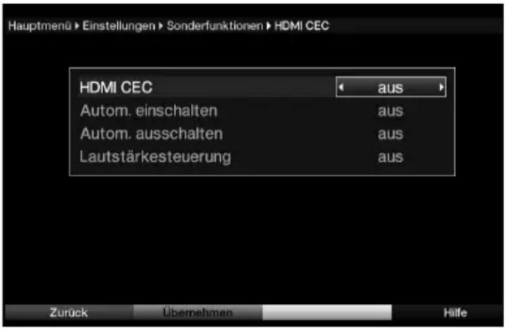 Telestar TELEDIGI 4 HD+ - HDMI CEC Steuerung - 1