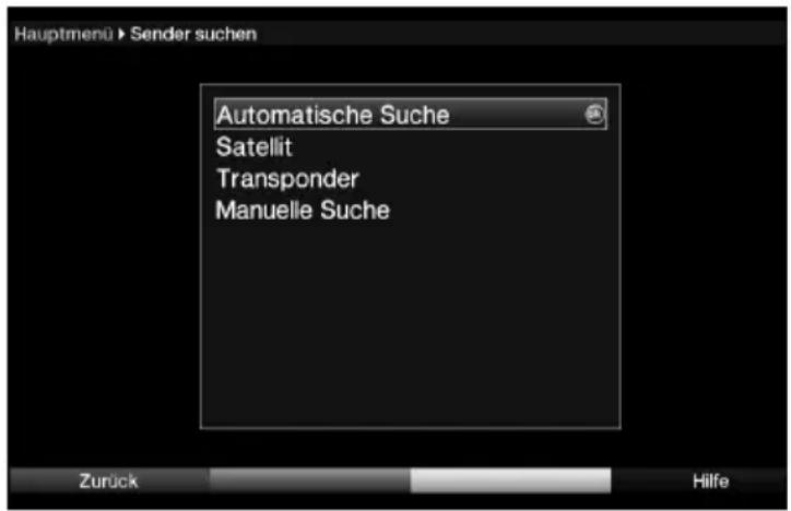 Telestar TELEDIGI 4 HD+ - Programmsuche aufrufen - 1