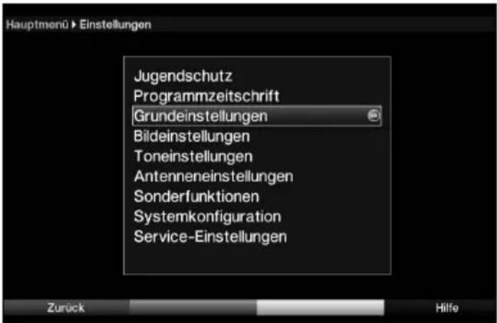 Telestar TELEDIGI 4 HD+ - Grundeinstellungen - 1