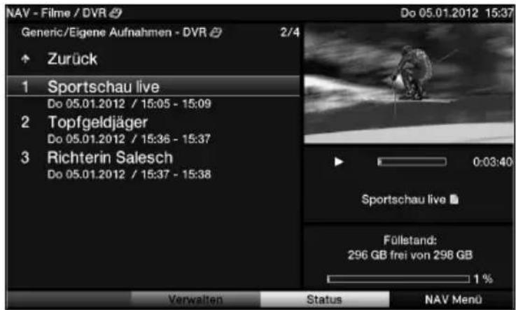 Telestar TELEDIGI 4 HD+ - Wiedergabe - 1