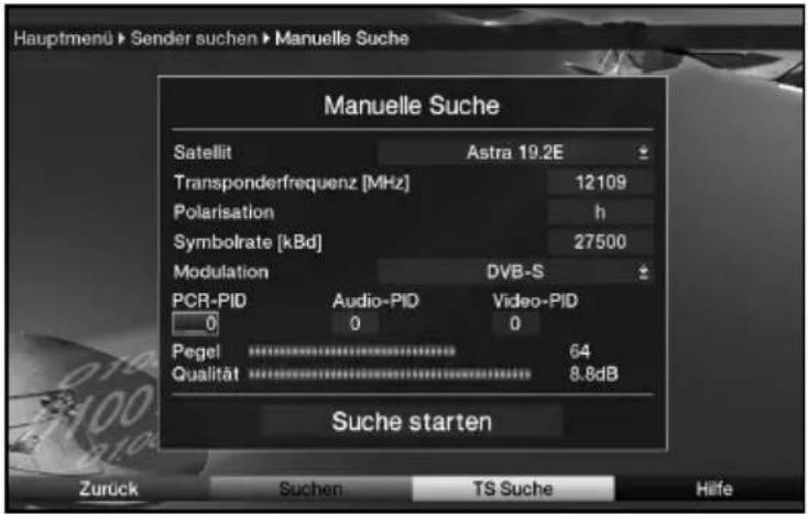 Telestar TELEDIGI 4 HD+ - Manuelle Suche - 1