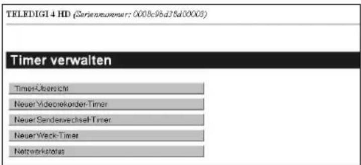 Telestar TELEDIGI 4 HD+ - IP-Adresse des Receivers Eingabe im Browser - 2
