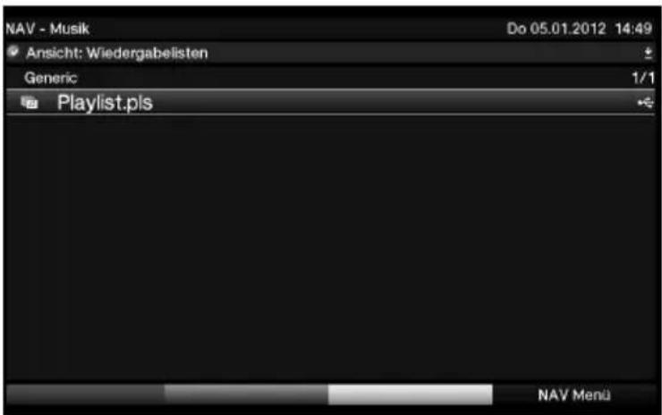 Telestar TELEDIGI 4 HD+ - Playlist wiedergeben - 2