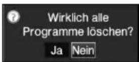 Telestar TELEDIGI 4 HD+ - Alle Programme löschen - 1