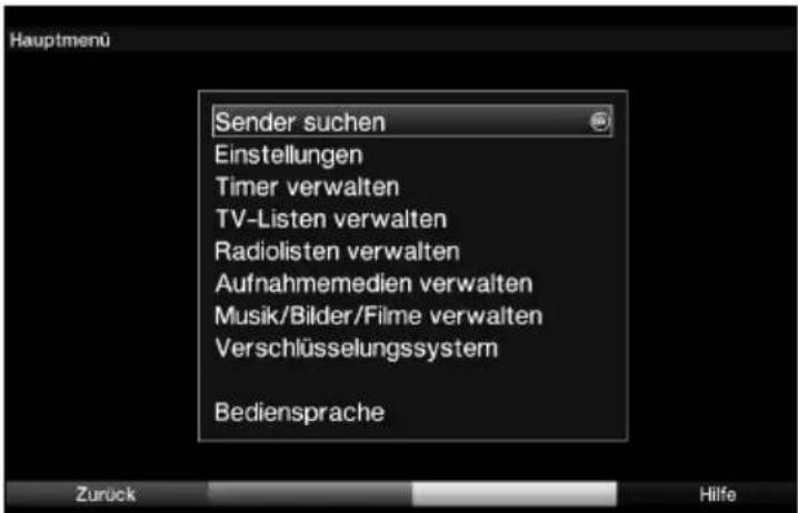 Telestar TELEDIGI 4 HD+ - Bediensprache - 1