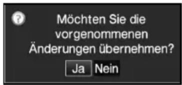 Telestar TELEDIGI 4 HD+ - Einstellungen übernehmen - 1