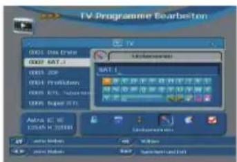 Telestar TD 3000 HD - amme umbenennen - 2