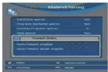 Telestar TD 3000 HD - OSD Einstellungen - 1
