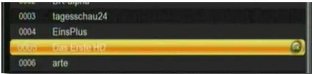 Telestar TD 2500 C HD - Verschieben - 1