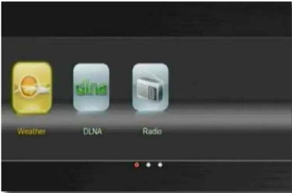 Telestar TD 2500 C HD - Web Apps - 1