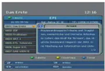 Telestar TD 2100 HD - Timer Aufnahme - 1