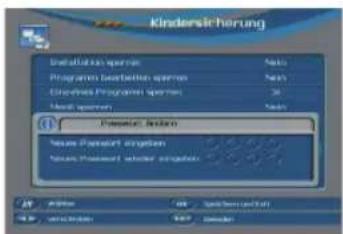 Telestar TD 2100 HD - OSD Einstellungen - 1