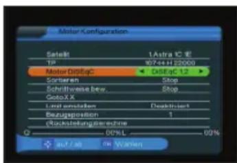 Telestar TD 2000 S - Manuelle Transpondersuche - 1