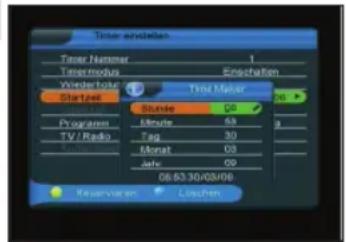 Telestar TD 2000 S - Programm - 1