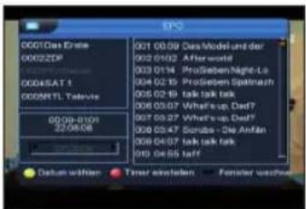 Telestar TD 2000 S - EPI Tagesvorschau - 1