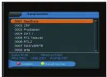 Telestar TD 2000 S - Kanal verschieben - 2