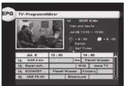 Telestar SSC 1 - Elektronische Programminfo EPI - 1