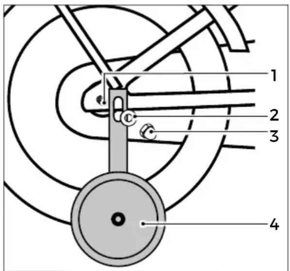 Morrison B20 - Stützräder demontieren - 1