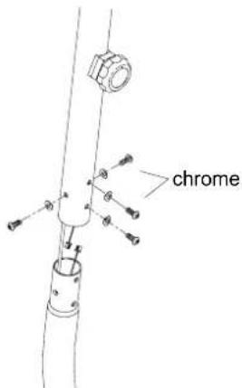 TUNTURI E340 - UPRIGHT POST - 1