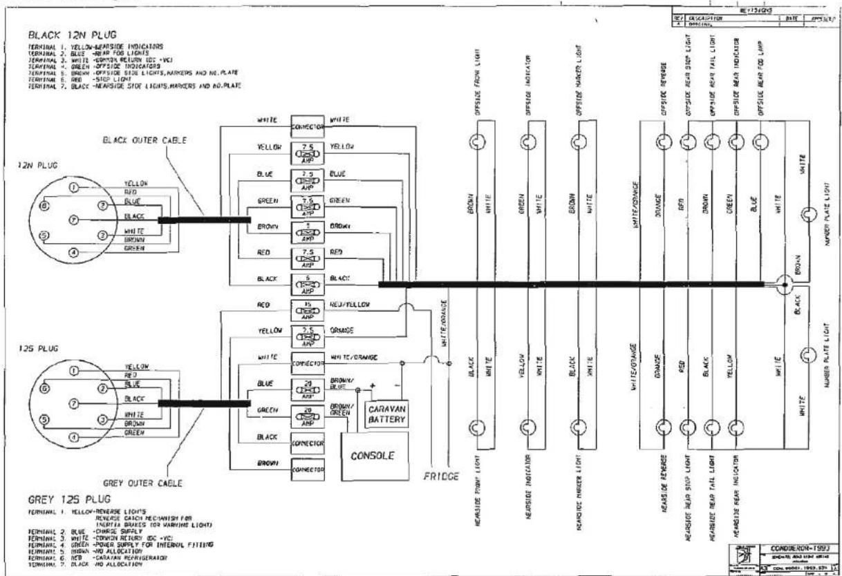 Swift Challenger SE 490L (1993) - Wiring Diagram - 2