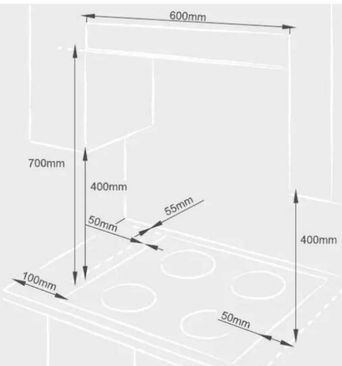 600mm 700mm 400mm 50mm 55mm 400mm 100mm 50mm
